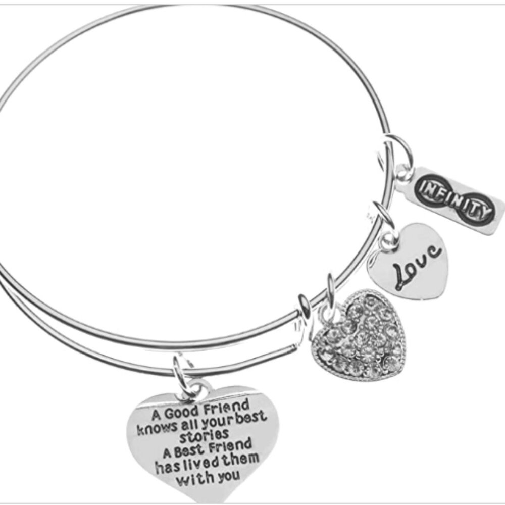 Friendship Bracelet, Good Friend Knows All Your Best Stories...